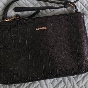 Calvin Klein black crossbody